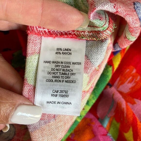 Maison d'Amelie PARIS Colorful
Cool Summer Maxi Skirt Size Small - Picture 7 of 9